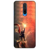 Xiaomi Redmi K30 5G Kılıf Atatürk (44) Tough Armor Kılıf Alev Kırmızı