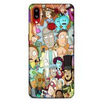 Samsung Galaxy A10s Uyumlu Kılıf Rick And Morty (35) Fit Design Kılıf Cop Rick
