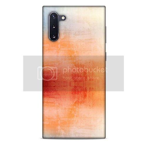Paslı Renkler Turuncu Xiaomi Redmi 8 Kılıf