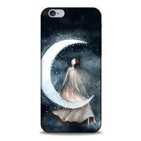 Y.Liva-2020 (Ay Peri) Apple Iphone 6S Kılıf Silikon Kapak Desenli