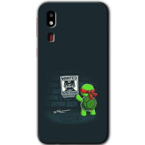 Galaxy A2 Core Kılıf HD Desen Baskılı Arka Kapak - Kaplumbağa Avcısı