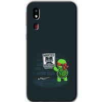 Galaxy A2 Core Kılıf HD Desen Baskılı Arka Kapak - Kaplumbağa Avcısı