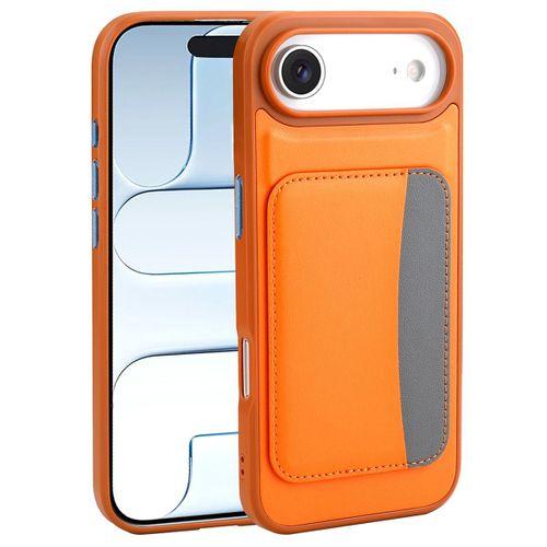 Apple iPhone 17 Air Kılıf Kartlıklı Zore X-Kart Silikon Kapak