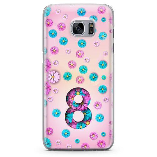 Samsung Galaxy S7 Edge Kılıf Kadınlar Günü Arka Kapak Koruma Desenli Full Koruyucu