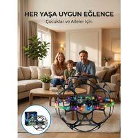 El Sensörlü Uçan Top Drone Çocuklar İçin Led Işıklı Eğlence Oyuncağı
