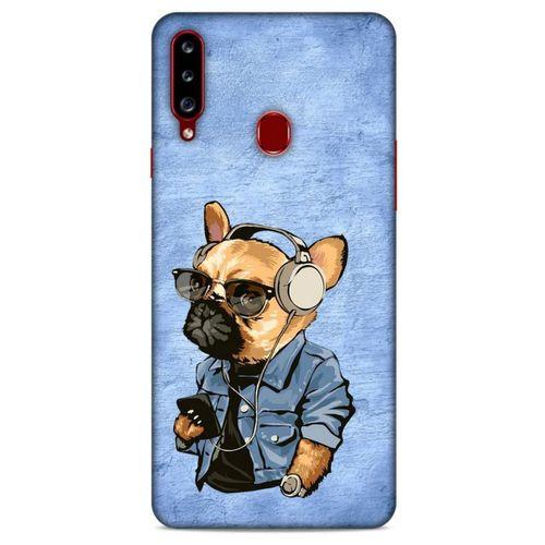 Samsung Galaxy A20s Kılıf Köpek Kıyafetleri (3) Kapak Pug Gömlek