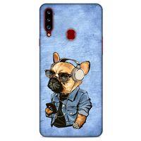 Samsung Galaxy A20s Kılıf Köpek Kıyafetleri (3) Kapak Pug Gömlek