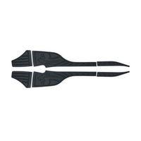 NISSAN NAVARA 2016 Set 6 Parça Kapı Kaplama 9203 Siyah Mat Asa Kum Desen Yarasa