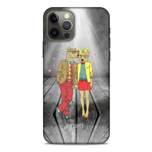 Apple iPhone 12 Pro Kılıf FunnyMaX (35) Fit Design Kılıf Gri