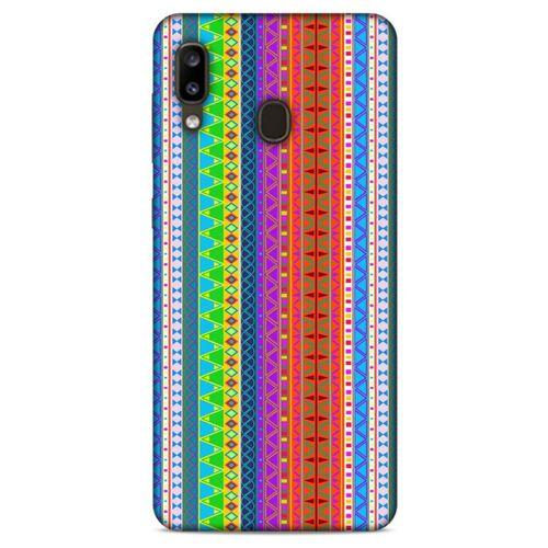 Ethnic Culture (63) Samsung Galaxy A20 Kılıf Silikon Kapak Desenli