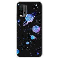 Xiaomi Redmi 9T Kılıf HD Desen Baskılı Arka Kapak - Samanyolu Galaksi