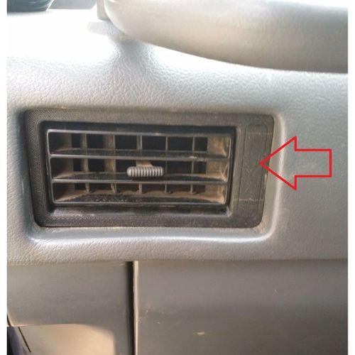 1989 Nissan Patrol Ön Klima Panel Üst Kapağı ABS Baskı 00834