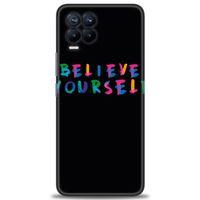 Realme 8 Pro Kılıf HD Baskılı Kılıf - Believe + Tam Ekran Koruyucu