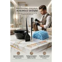 Hair Professional Saç Boyama Seti: 24'lü Bone, Karıştırma Kabı ve Tarak Fırça Takımı Saç Boyama Seti 24 Saç Bonesi 713202