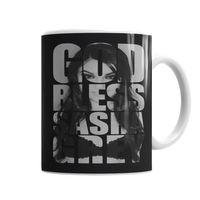 God Bless Sasha Grey Kupa Bardak Porselen