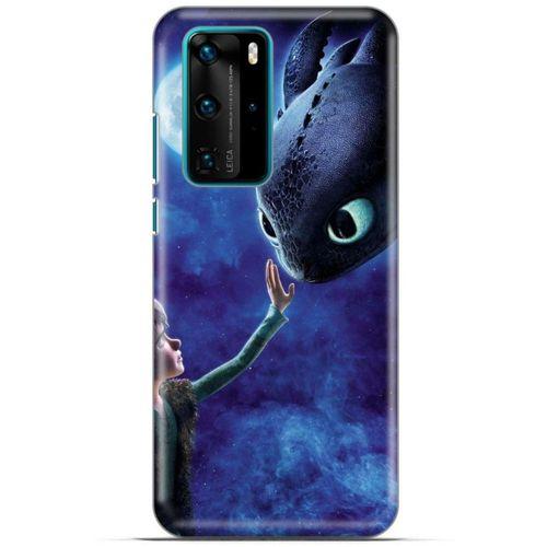 Huawei P40 Pro Kılıf Dragons (40) Fit Silikon Kılıf Ejderha Takım Yıldızı