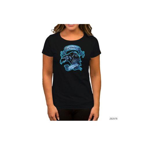 Harry Potter Ravenclaw Official Siyah Kadın Tişört