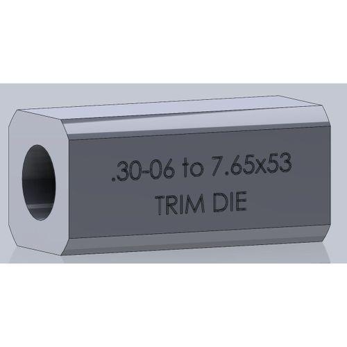 30-06 ila 7.65x53mm Arjantin Mauser Trim Die-5149730