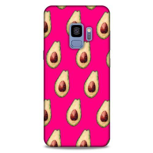 Samsung Galaxy S9 Uyumlu Kılıf Pembe Delisi (24) Darbe Emici Kılıf Avokado