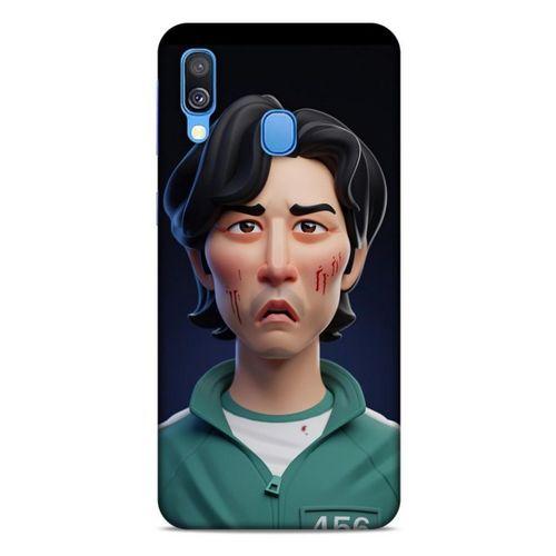 Samsung Galaxy A40 Uyumlu Kılıf Squid Game (14) Lansman Kılıf Kyung-Soon