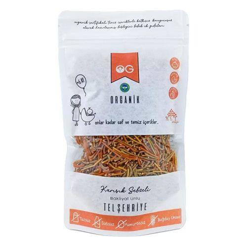 OG Natural OG Natural Organik Karışık Sebzeli Bakliyat Unlu Tel Şehriye 180 Gr