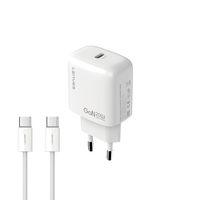 Lenyes LCH90-TC-TC Type-C to Type-C GaN Teknolojili PD Hızlı Şarj Özellikli Şarj Seti 20W