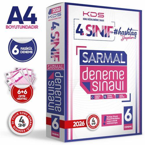 2026 4 Sınıf #hashtag Kazanım Değerlendirme Sınavı 6lı SARMAL Deneme Paketi Türkiye Geneli