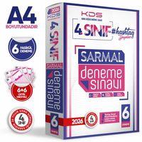 2026 4 Sınıf #hashtag Kazanım Değerlendirme Sınavı 6lı SARMAL Deneme Paketi Türkiye Geneli
