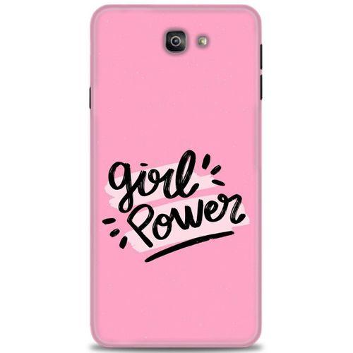 Samsung Galaxy J7 Prime Kılıf HD Baskılı Kılıf - Girll Power + Tam Ekran Koruyucu
