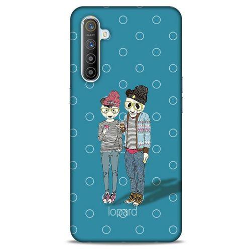 Oppo Realme XT Kılıf FunnyMaX (16) Kalın Kılıf Mavi