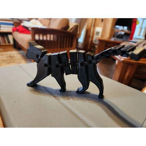 Esnek Kedi Oyuncağı Pla Baskı Siyah Renk 00970