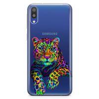 Samsung Galaxy M10 Kılıf Kaplan Colorful Arka Kapak Koruma Desenli Full Koruyucu