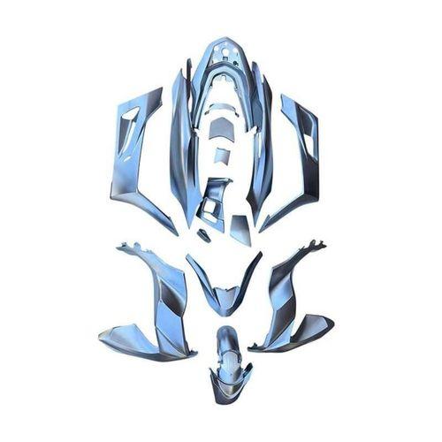 HONDA Honda Pcx 2021 - 2024 Uyumlu Komple Kaporta Seti Nikel