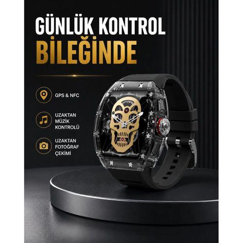 Gps Ve Nfc Özellikli Akıllı Saat İos Android Uyumlu