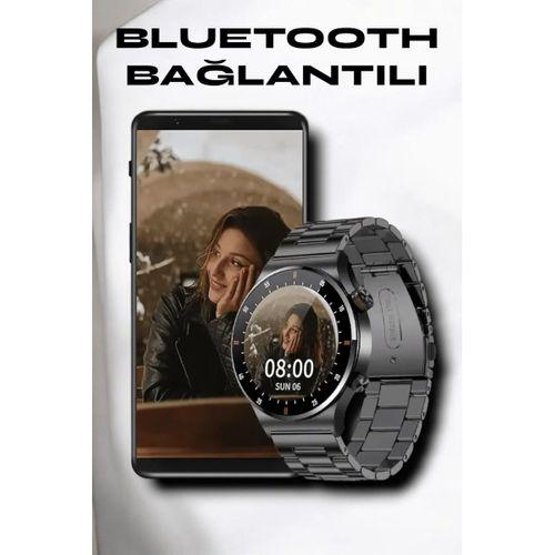 Nfc Ve Kablosuz Şarjlı Akıllı Saat Ekg, Nabız & Spor Modları İle İos Ve Android Uyumlu