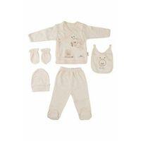 Organik % 100 Pamuk 5'li Hastane Çıkış Seti