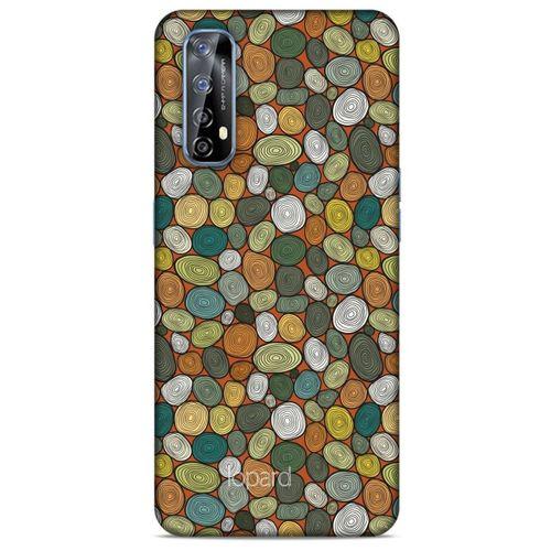 Huawei P Smart 2021 Kılıf Pastel Renkler (37) Silicone Cover Beyaz Açık Yeşil
