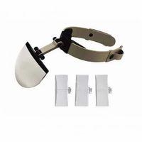 -şapka Tip Kask Büyüteç, 4 Farklı Büyütme Lensli Büyüteç