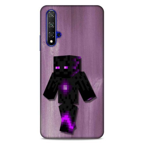 Lopard Huawei P Smart S 2020 Uyumlu Kılıf PiXel (50) Shockproof Kılıf Mor
