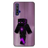 Lopard Huawei P Smart S 2020 Uyumlu Kılıf PiXel (50) Shockproof Kılıf Mor