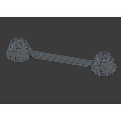 DJI Remote RC RC 2 Stick Tutucu Koruyucu 3D Baskı (Bu ürün Sadece Plastik parçadır - Almadan Önce Soru Sorabilirsiniz)