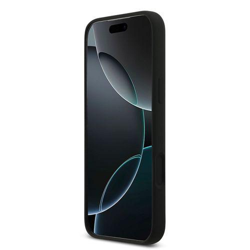 Apple iPhone 17 Pro Max Kılıf DKNY Orjinal Lisanslı M-safe Şarj Özellikli Metal Logolu Silikon Kapak