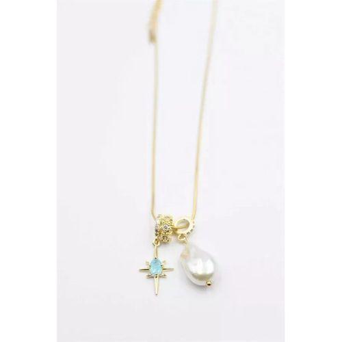 İnci Kolye - Altın