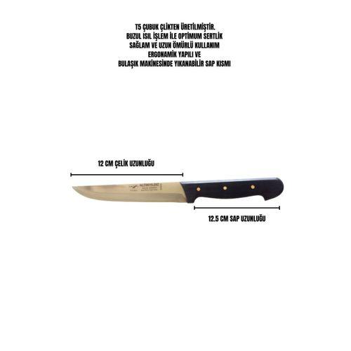 SEBZE BIÇAĞI - MUTFAK BIÇAĞI - FRANSIZ DÖVME T5 ÇUBUK PASLANMAZ ÇELİK