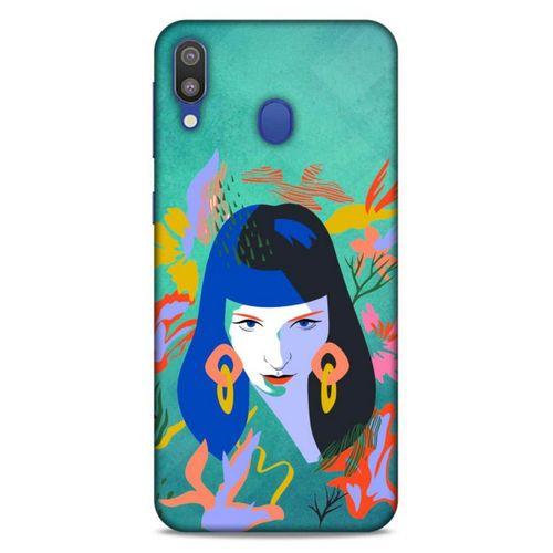 Lopard Samsung Galaxy M20 Uyumlu Kılıf Sürreal Yüzler ♀ (12) Koruyucu Silikon Desenli
