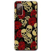 Potkal Hediye Fabrikası Samsung Galaxy S20 FE Kılıf HD Desen Baskılı Arka Kapak - Kurukafa Aşk