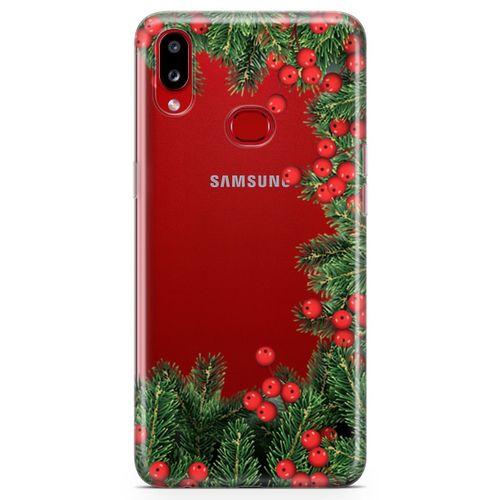 Samsung Galaxy A10s Kılıf Göknar Ağacı Arka Kapak Koruma Desenli Full Koruyucu