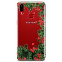 Samsung Galaxy A10s Kılıf Göknar Ağacı Arka Kapak Koruma Desenli Full Koruyucu