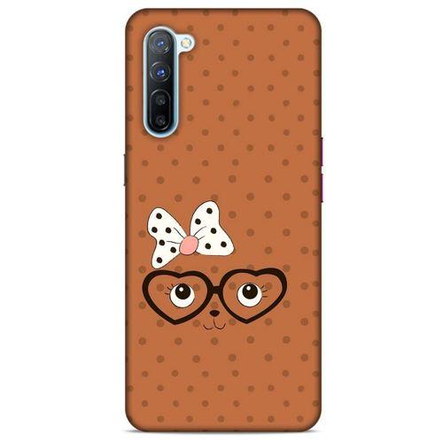 Lopard Oppo Reno 3 Uyumlu Kılıf Kediler (11) Tam Koruma Gözlük Yüz