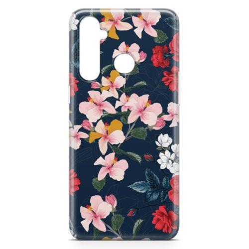 Oppo Realme 5 Pro Kılıf Sanat Bahçesi Arka Kapak Koruma Desenli Full Koruyucu